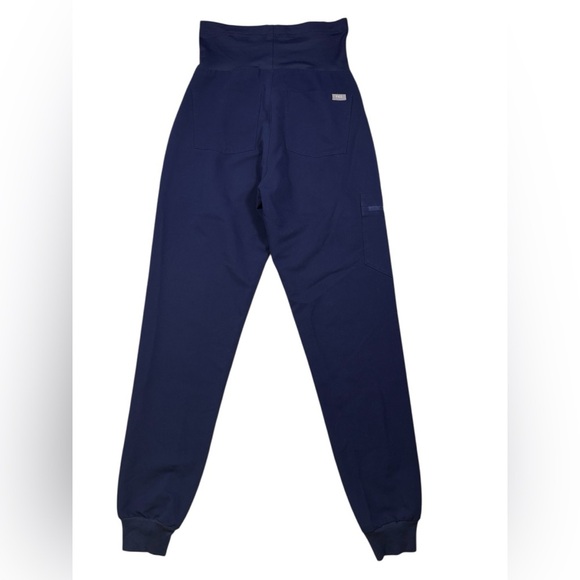 FIGS Navy Zamora Maternity Jogger Scrub Pants | Size XXS - Picture 6 of 14